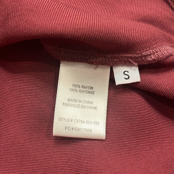 Anthropologie Cloth & Stone soft rayon t-shirt dress S - Picture 5 of 6